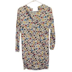 H&M Long Sleeve Multi-Colored Dress Size 2